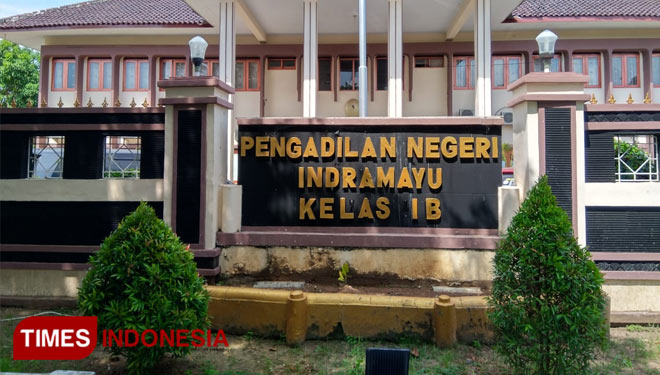 Gedung Pengadilan Negeri Kabupaten Indramayu. (Foto: Muhamad Jupri/TIMES Indonesia)