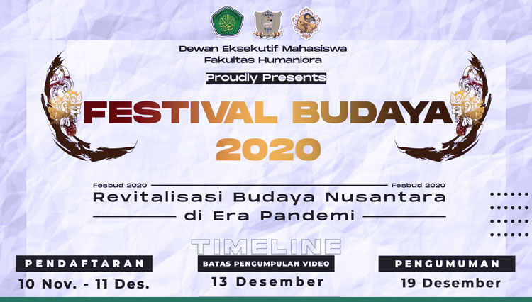 Pamflet festival budaya DEMA Fakultas Humaniora UIN Malang (Foto: DEMA Fakultas Humaniora UIN Malang)