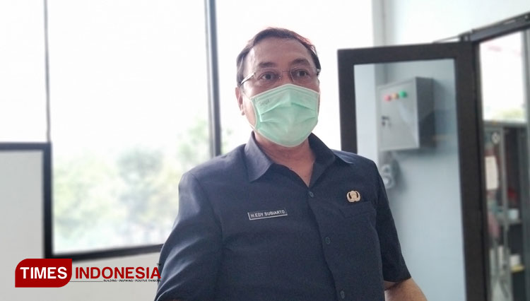 Kepala Dinas Kesehatan (Dinkes) Kota Cirebon Eddy Sugiarto (FOTO : Ayu Lestari / TIMES Indonesia)