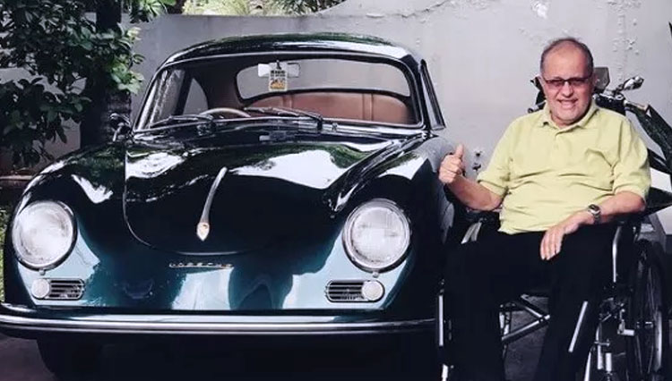Sosok tokoh otomootif nasional, Helmy Sungkar. (Foto: Instagram Rifat Sungkar)