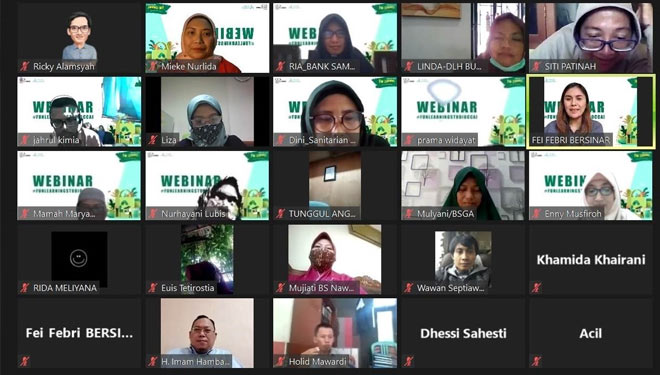 Coca-Cola gelar webinar “Penguatan Peran Bank Sampah