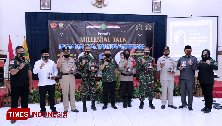 Millenials talks sebagai acara penutup sekaligus seminar kepemudaan oleh Hipakad Malang Raya. (FOTO: Naufal Ardiansyah/TIMES Indonesia)