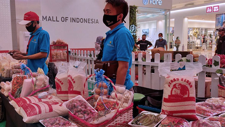 Ilustrasi Pasar Tani Goes to Mall. (FOTO: Kementan RI)