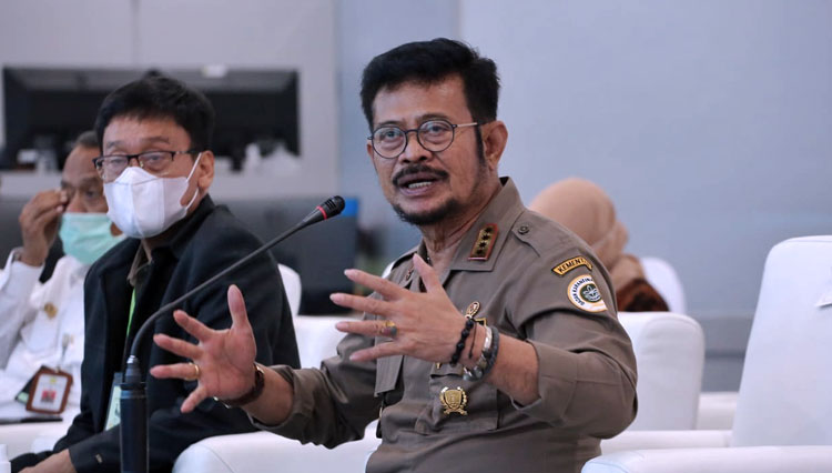 Mentan RI Syahrul Yasin Limpo. (FOTO: Dok. Kementan RI).