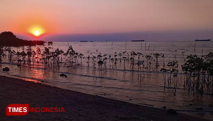 A mesmerizing sunset (PHOTO: Dicko/TIMES Indonesia)