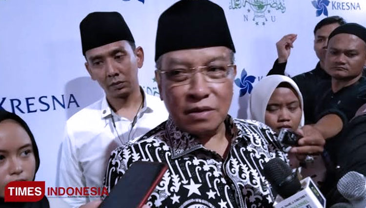 Ketua Umum PBNU, KH Said Aqil Siraj yang dinyatakan positif Covid-19. (FOTO: dok TIMES Indonesia)
