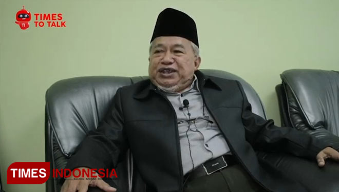 Wakil Ketua Dewan Pertimbangan MUI, Muhyiddin Junaidi. (FOTO: Dok TIMES Indonesia)