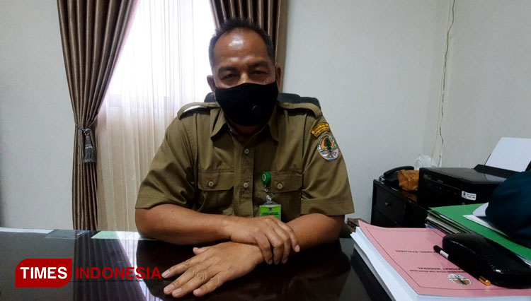 Kepala Balai Besar Taman Nasional Lore Lindu, Jusman ketika dijumpai di Kantornya pada Selasa, (01/12/2020). (Foto: Anang Prasetio/TIMES Indonesia)
