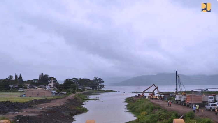 Dukung Pengembangan KSPN Danau Toba, Kementerian PUPR RI Memulai Pembangunan Jembatan Aek Tano Pongol