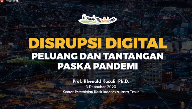 Bi Jatim Bahas Disrupsi Digital Peluang Dan Tantangan Pasca Pandemi Covid Times Indonesia