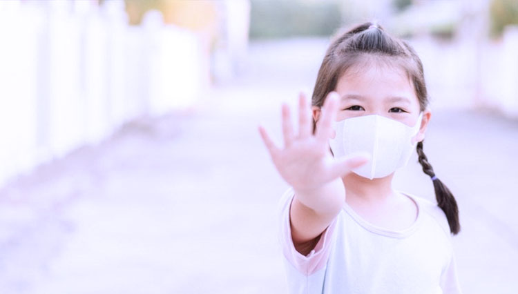 ILUSTRASI - Anak memakai masker. (FOTO:  KlikDokter)