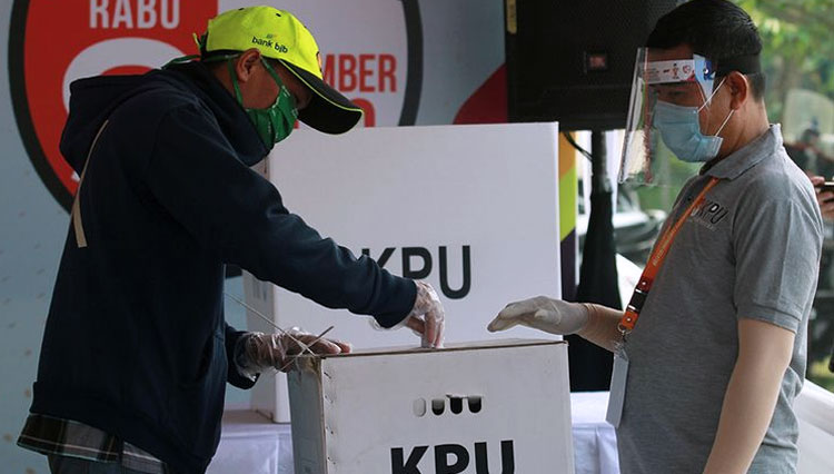Simulasi Pilkada Serentak 2020. (Foto: kompas.com)