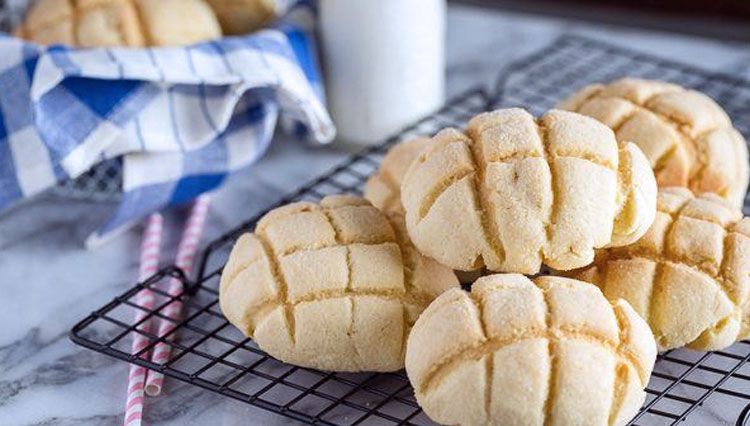 Melonpan, roti khas Jepang. (FOTO: magazine)