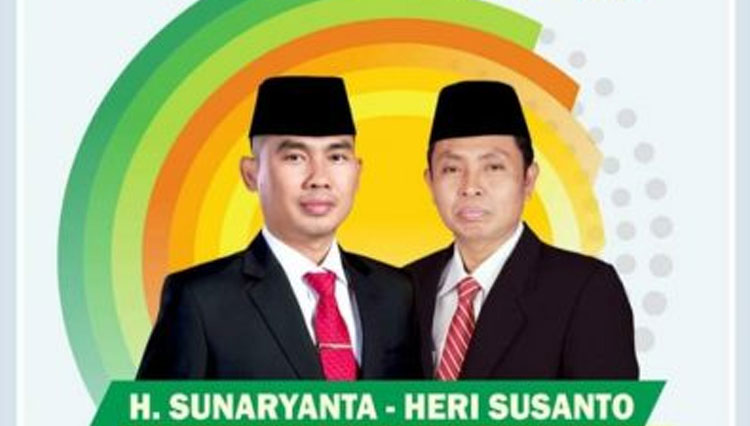 Paslon Cabup dan Cawabup Pilkada Gunungkidul a