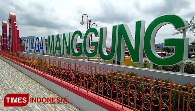 Alun-alun Talaga yang berada di Desa Talaga Kulon, Kecamatan Talaga, Kabupaten Majalengka. Foto: Jaja Sumarja/TIMES Indonesia