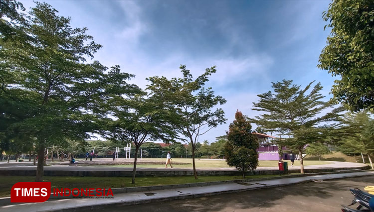Area Taman Lokasana di Ciamis. (foto: Lulu/TIMES Indonesia)