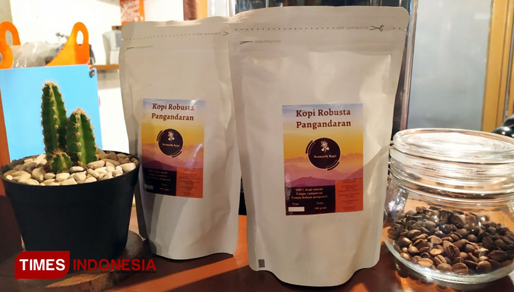 Kopi robusta khas Pangandaran (Foto: Dinar/TIMES Indonesia)