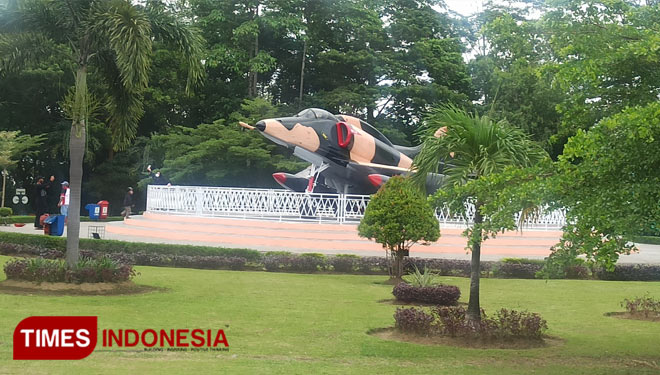 Lokasi Taman Dirgantara Majalengka. (Foto: Jaja Sumarja/TIMES Indonesia)