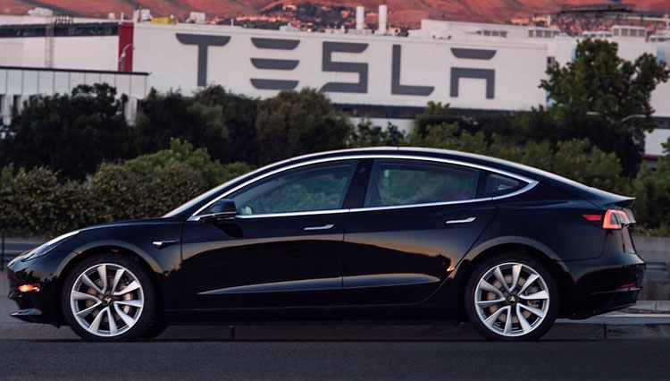 Tesla Type Model 3. (Foto: Instagram Tesla) 