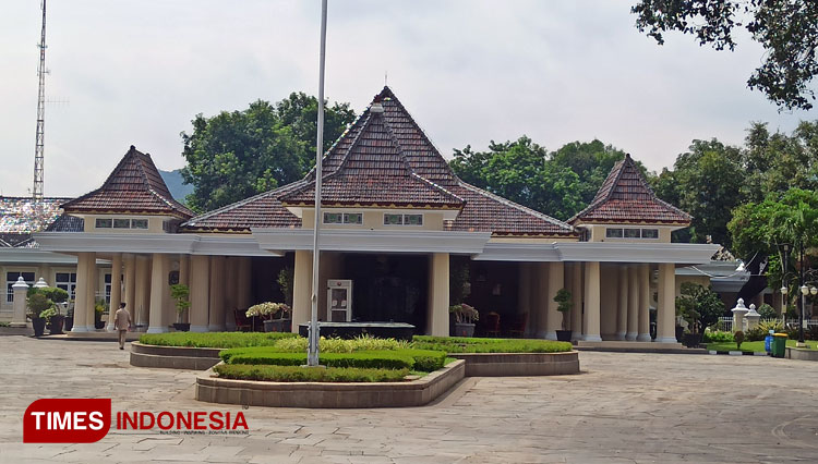 Kantor Pendopo Bupati Majalengka. Foto: Jaja Sumarja/TIMES Indonesia