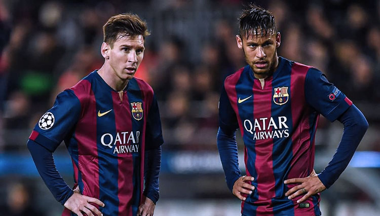 Neymar JR saat bersama Club Barcelona. Kini ia menjadi bintang PSG. (FOTO: Goal)