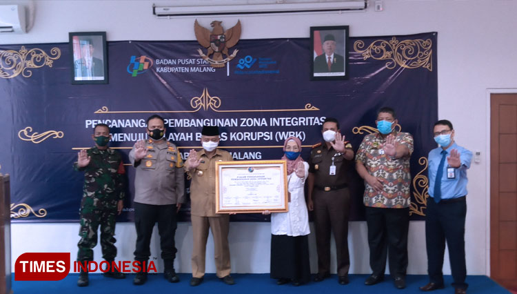 BPS Kabupaten Malang Canangkan Zona Integritas Menuju WBK BPS Kabupaten Malang Canangkan Zona Integritas Menuju WBK