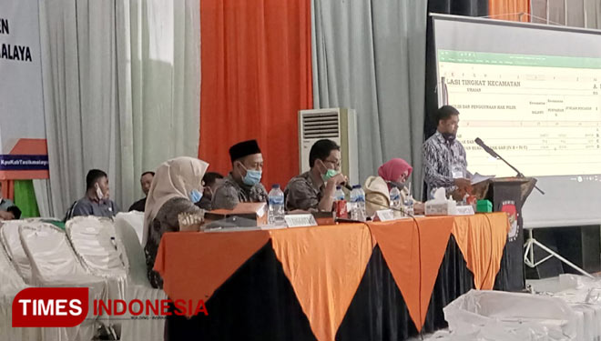 Tersisa 13 Kecamatan, KPU Lanjutkan Rapat Rekapitulasi Pilbup ...