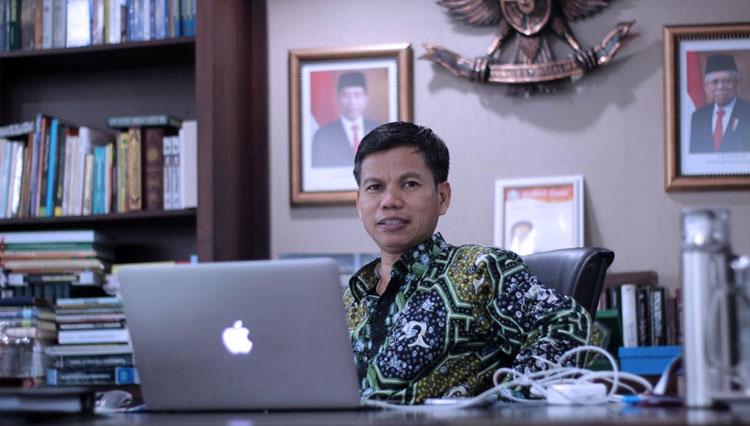 Direktur Guru dan Tenaga Kependidikan (GTK) Madrasah M Zain. (FOTO: Kemenag RI)