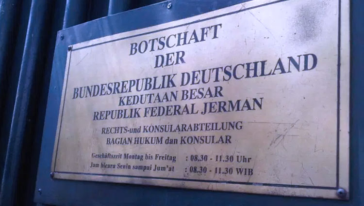 Ilsutrasi Dubes Jerman. (Foto: Riaunews.com)