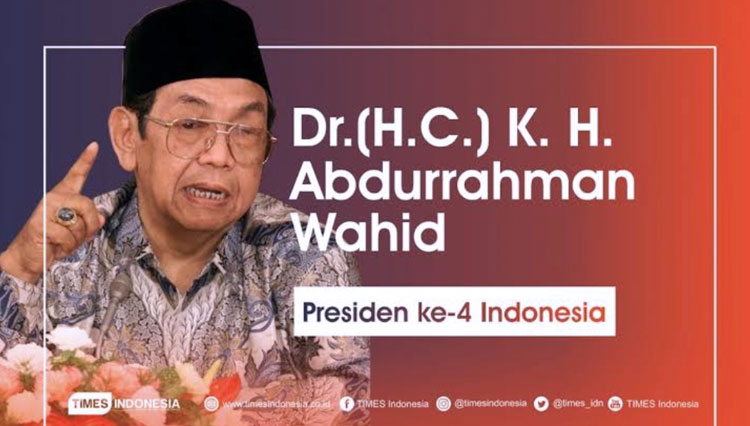 Foto 1 Gus Dur, Presiden RI ke-4 (Foto : Dok. TIN) Foto 2 Aan Anshori (Foto: Rohmadi/TIMES Indonesia)