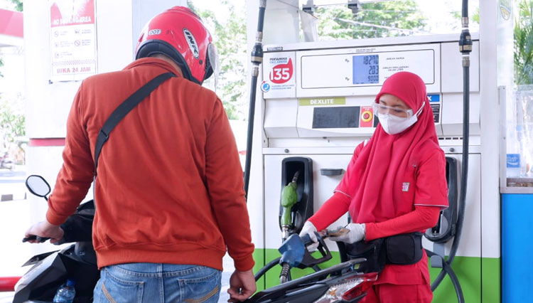 Pertamina Imbau Masyarakat Terapkan 3m Di Spbu Selama Nataru 2021 Times Indonesia 