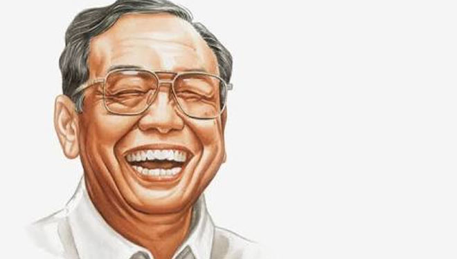 Almarhum Presiden ke- 4 yakni KH Abdurrahman Wahid atau Gus Dur. Yang saat hidupnya ia setia membela hak-hak Ahmadiyah. (FOTO: Santrigusdur.com)