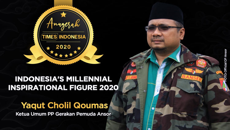 Yaqut Cholil Qoumas, Tokoh Inspiratif Milenial Indonesia Pembela ...