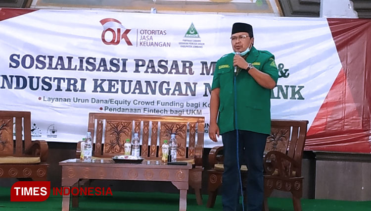 Ketua PC GP Ansor Kabupaten Jombang, Zulfikar Damam Ikhwanto (Foto : Dok. Rohmadi/TIMES Indonesia)
