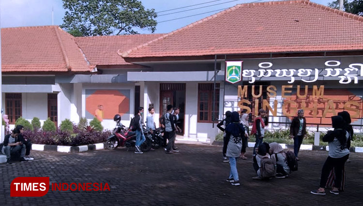 Suasana Museum Singhasari sebelum Pandemi Covid-19. (Foto : Binar Gumilang / TIMES Indonesia)