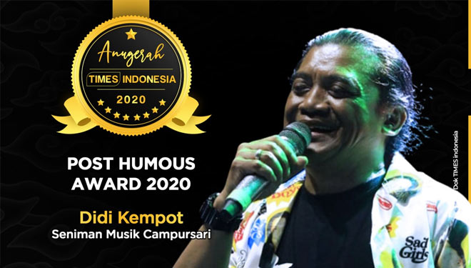 Post Humous Award 2020, Didi Kempot (Grafis: Dena Setya/TIMES Indonesia)