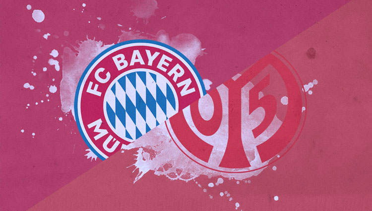 Bayern Munich akan menghadapi Mainz 05 dalam lanjutan Bundesliga. (Foto: totalfootballanalysis.com)