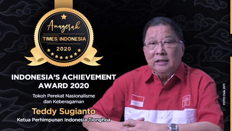 Teddy Sugianto, Tokoh Tionghoa Perekat Nasionalisme dan Keberagaman. (Grafis: Dena Setya/TIMES Indonesia)