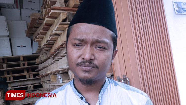 Komisioner KPU Kota Blitar Divisi Teknis, Hernawan Miftakhul Khabib. (Foto: Sholeh/TIMES Indonesia)