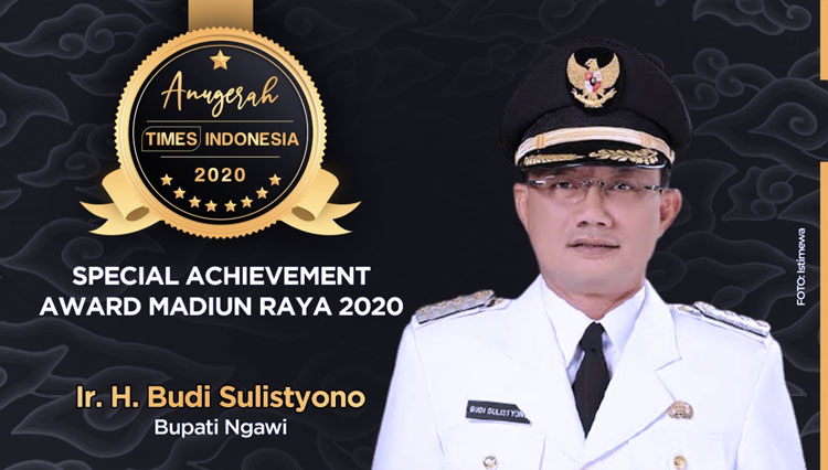 Mengabdi 20 Tahun, Special Achievement Award Untuk Bupati Ngawi Budi ...