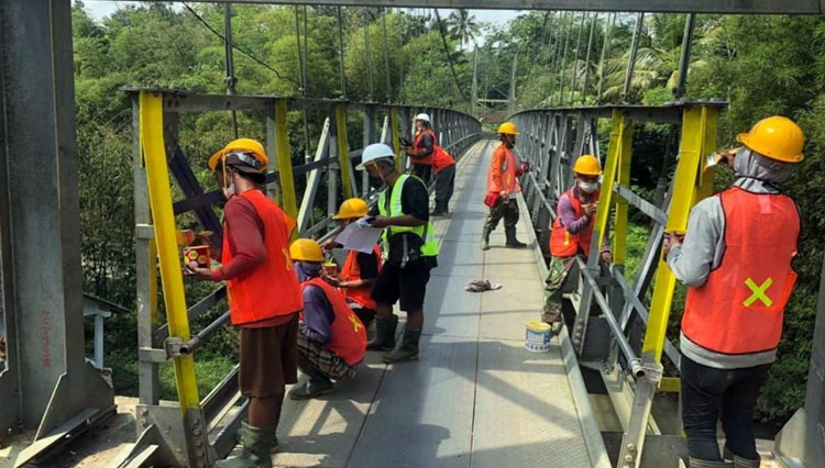 Kementerian PUPR RI Anggarkan Rp 12,06 Triliun untuk Program Infrastruktur Padat Karya Tunai TA 2021
