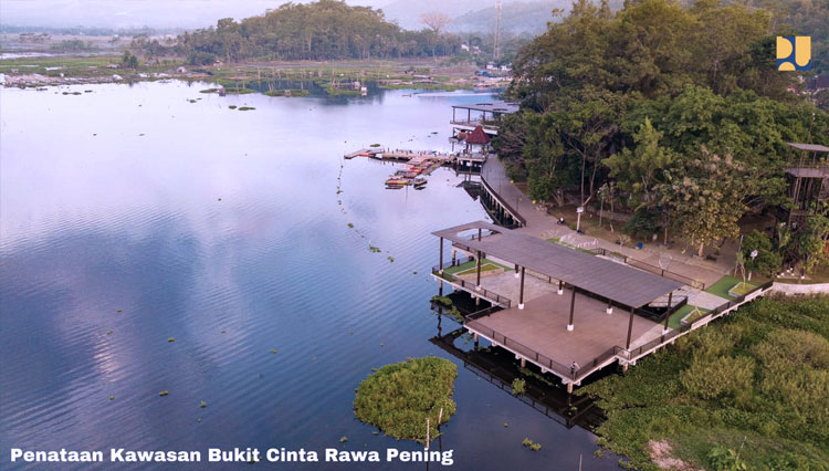 Ilustrasi - Penataan Kawasan Wisata Bukit Cinta Rawa Pening (FOTO: Biro Komunikasi Publik Kementerian PUPR RI)