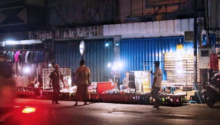 Ilustrasi Night Market Kota Malang. (Foto: Istimewa)