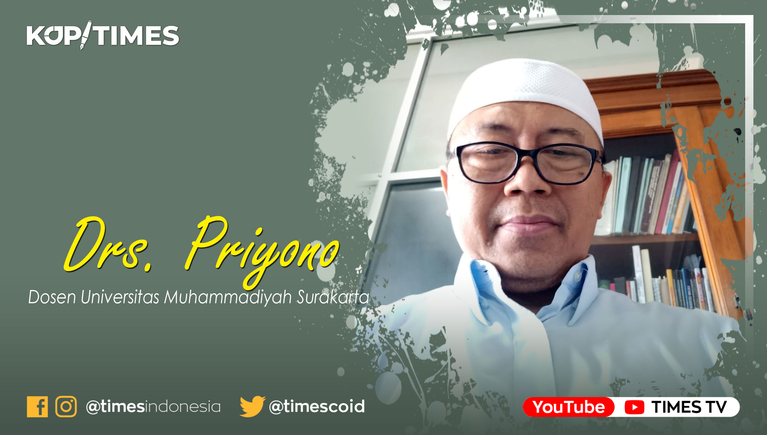 Drs. H. Priyono, M.Si. (Wakil Dekan I Fakultas Geografi UMS)