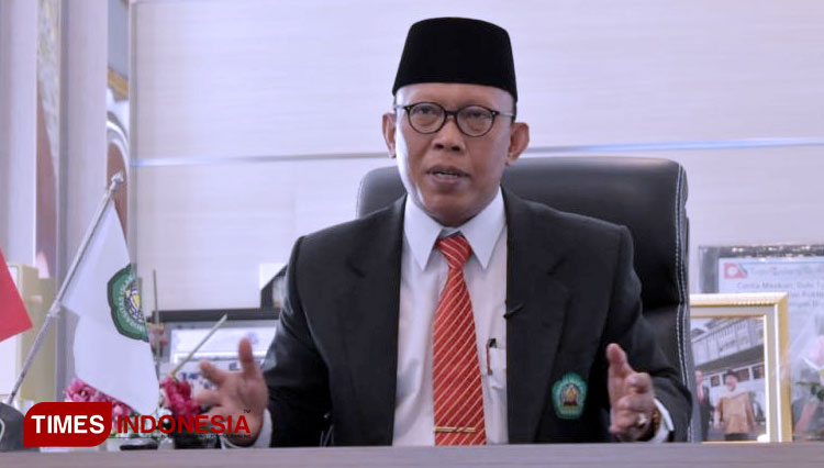 Rektor Universitas Islam Malang (UNISMA) Prof. Dr. H. Maskuri, M.Si.