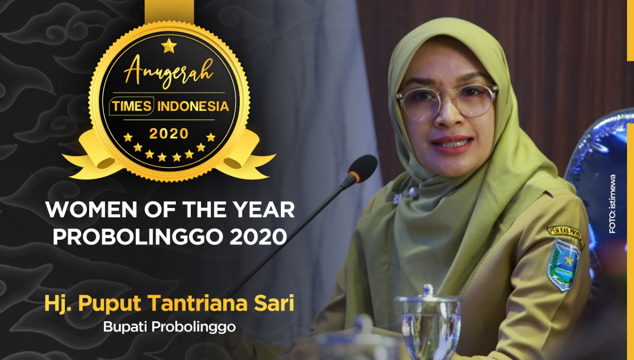 Tantriana Sari, Women of The Year Probolinggo Raya 2020. (Grafis: Dena Setya/TIMES Indonesia)
