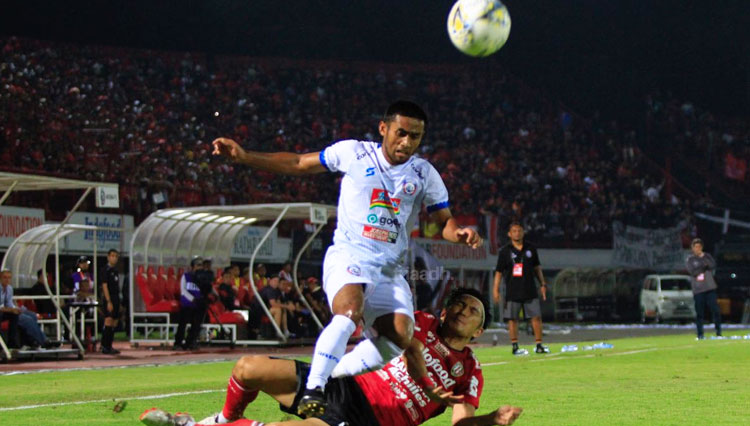 Ilustrasi Shopee Liga 1 Bali United vs Arema FC. (FOTO: Tria Adha/TIMES Indonesia)