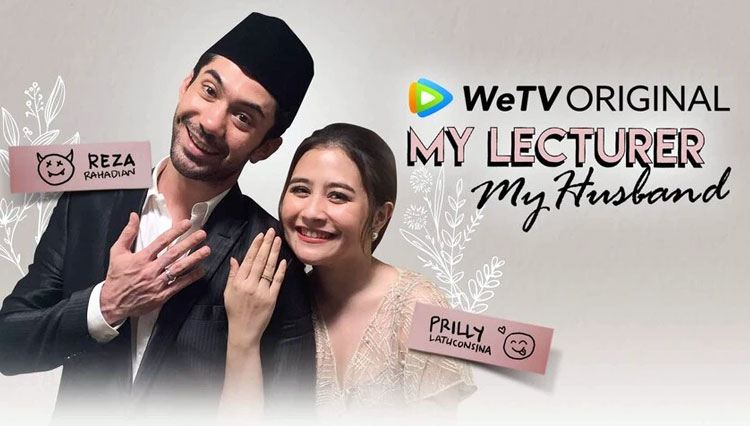 Film series My Lecturer My Husband yang dibintangi Prilly Latuconsina dan Reza Rahadian (Foto: WeTV)