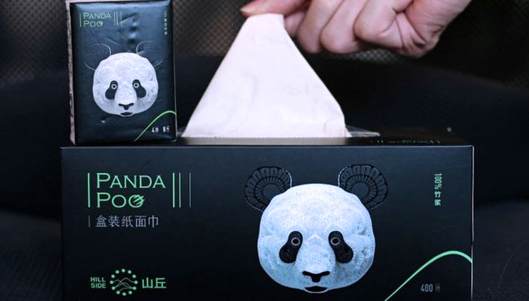 Panda Poo, Tisu Hasil Didaur Ulang Kotoran Panda, Berapa Harganya?