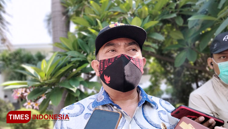 Wali Kota Cirebon Nashrudin Azis. ( Foto: Ayu Lestari/TIMES Indonesia)